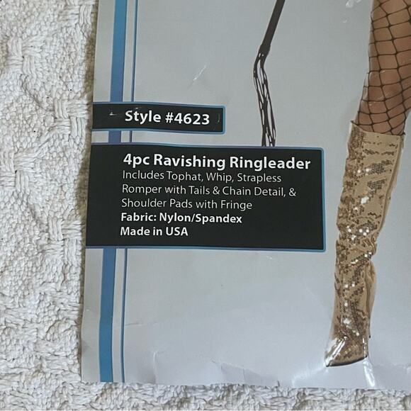 NEW Roma Ravishing Ringleader Circus Costume Size M/L - Picture 7 of 10